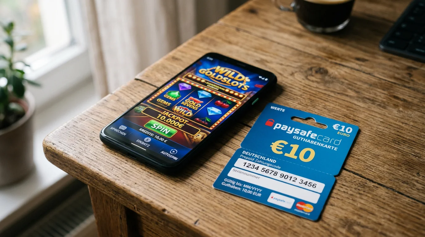 Paysafecard 10 Euro Einzahlung im Online Casino mit Spielauswahl und Bonusoptionen