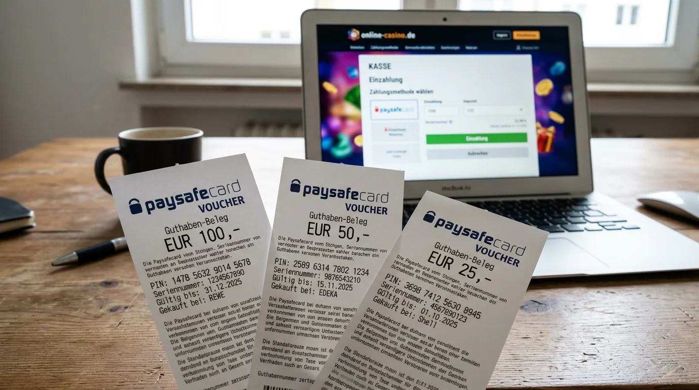 Übersicht der maximalen Einzahlungslimits mit Paysafecard im Online Casino
